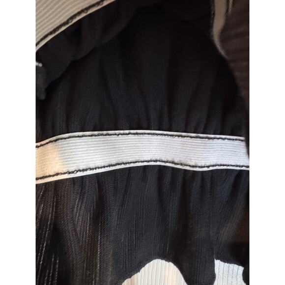 New ZARA Dark Gray Textured Long Sleeve Cinched Waist Top Sweater - Picture 6 of 6